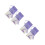 40Pièces Violet Portable Tissu Doux Pour Cadeaux 4
