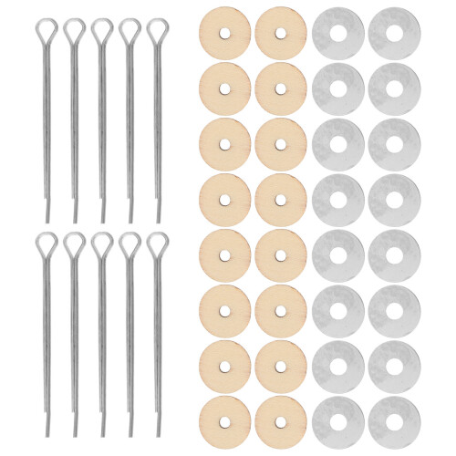 2Pièces Ensemble Articulation Bois Pour Accessoires Couture DIY 1