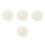 4Pièces Pastilles De Cire De Soja Blanche Cire Pour Bougies 9