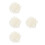 4Pièces Pastilles De Cire De Soja Blanche Cire Pour Bougies 7