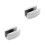 2Pièces Support Porte Verre Inox Argent Réglable Pour Usage 9
