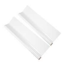 2Pièces Autocollant Tableau Blanc Effaçable Electrostatique Blanc