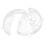 3Ensembles Couvercles Floraux Aérés En Plastique Transparent Durable 2
