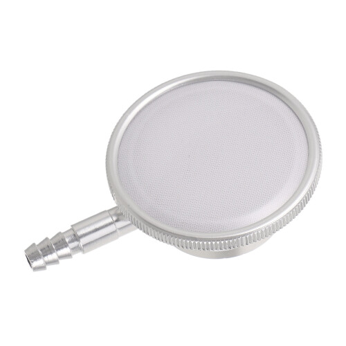 2Pièces Membrane Stéthoscope En Métal Argenté Accessoire 2