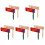 10Pièces En Bois Éducatives Pour Percussion Multicolores 2