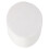 3Pcs White Oval Foam Cake Dummies for Fondant Decorating Practice 2