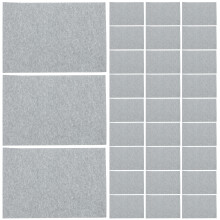 200Pièces Papier Absorbe Lin Gris