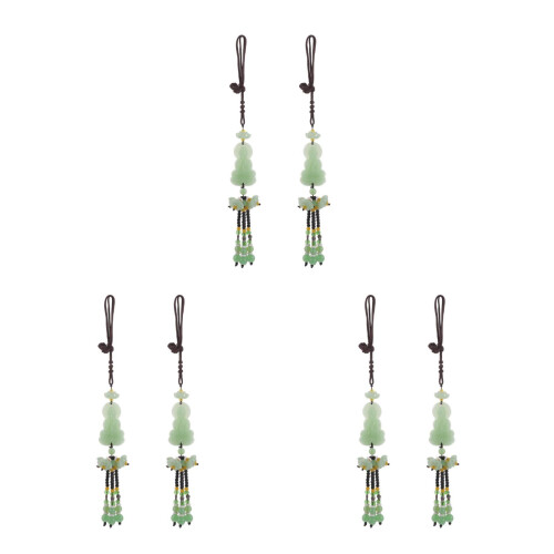 6Pièces Ornements Suspendus Design Style Chinois 2