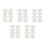 40Pcs White Metal Sprinkler Head Protector Covers for Home Ceilings 9