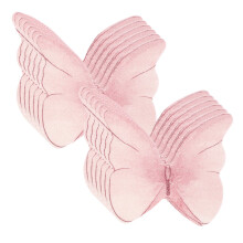 96Pcs Assorted Color Butterfly Cupcake Toppers Paper Cake Decorations