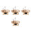 4Pièces Puzzle 3D Bois DIY Educatif 8