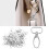 Bag Snap Hooks Swivel Lobster Clasp with D Ring Connectors 4