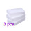 60Pcs White Efficient Kitchen Bathroom Washing Sponges 1