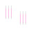 6Pièces Mapping Sourcils Rose Usage Précis 4