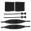 18St Formele Zwarte Cummerbund Set Met Strik En 1