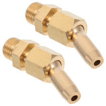 8Pcs Brass Fountain Nozzles Golden Durable Mist Spray for Garden