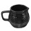 3Pcs Black Ceramic Milk Containers Mini Syrup and Cream Pitchers 1