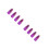 8Pièces Bouchons De Pneu Violet Aluminium Résistant 5