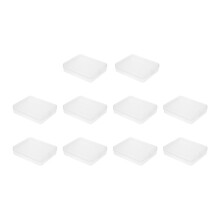 20St Kleine Plastic Opbergdoosjes Transparant Makeup Houder