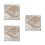 3Pcs Beige Fireproof Mat for Camping Grill Fire Pit Heat Resistant Pad 5