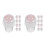 18Pcs Jade Roll on Bottle Replacement Tops for Essential Oil Rollers 4