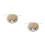 2Pcs Mini Straw Hat Props with Bow and Flowers for Dolls Multicolor 5