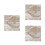 3Pcs Beige Fireproof Mat for Camping Grill Fire Pit Heat Resistant Pad 8