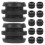48Pcs Universal Rubber Washer Pads for Foosball Table Durable Black 1