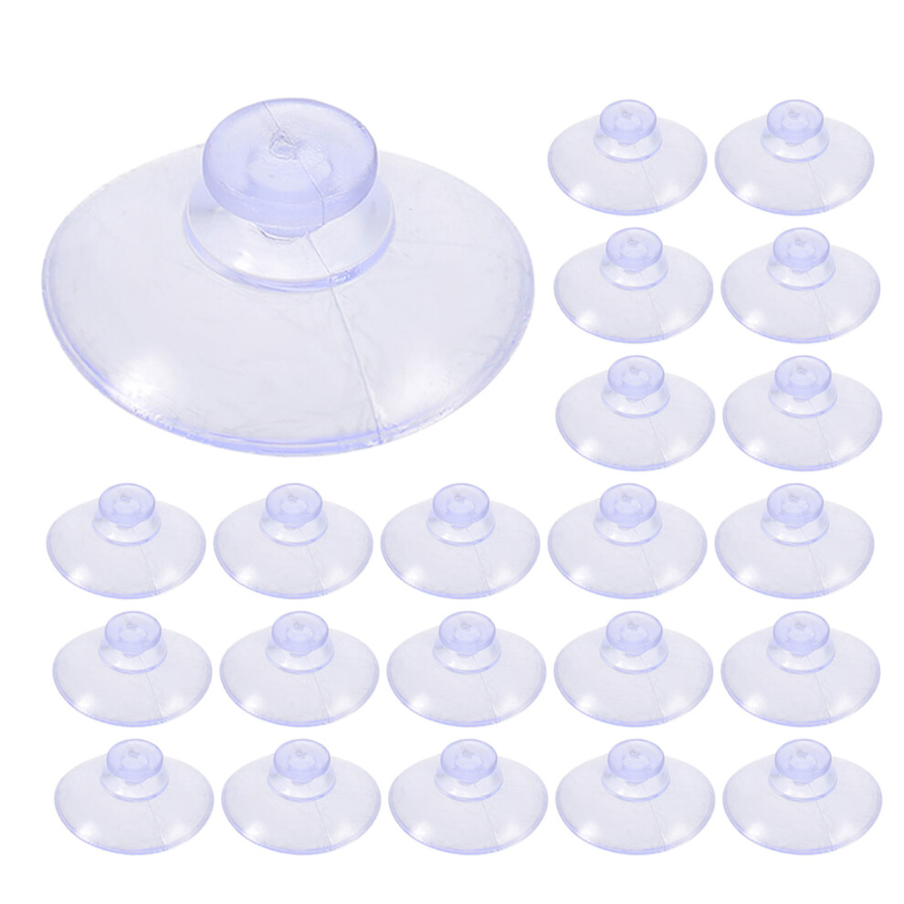 600Pcs Clear Reusable Pvc Suction Cups For Glass Surfaces And Home Use 3632862294005