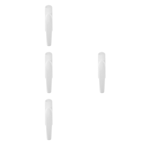 4Pcs White Rv Interior Door Latch Handle Aluminum Alloy Lockable 2