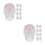 18Pcs Jade Roll on Bottle Replacement Tops for Essential Oil Rollers 7