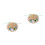 2Pcs Mini Straw Hat Props with Bow and Flowers for Dolls Multicolor 7