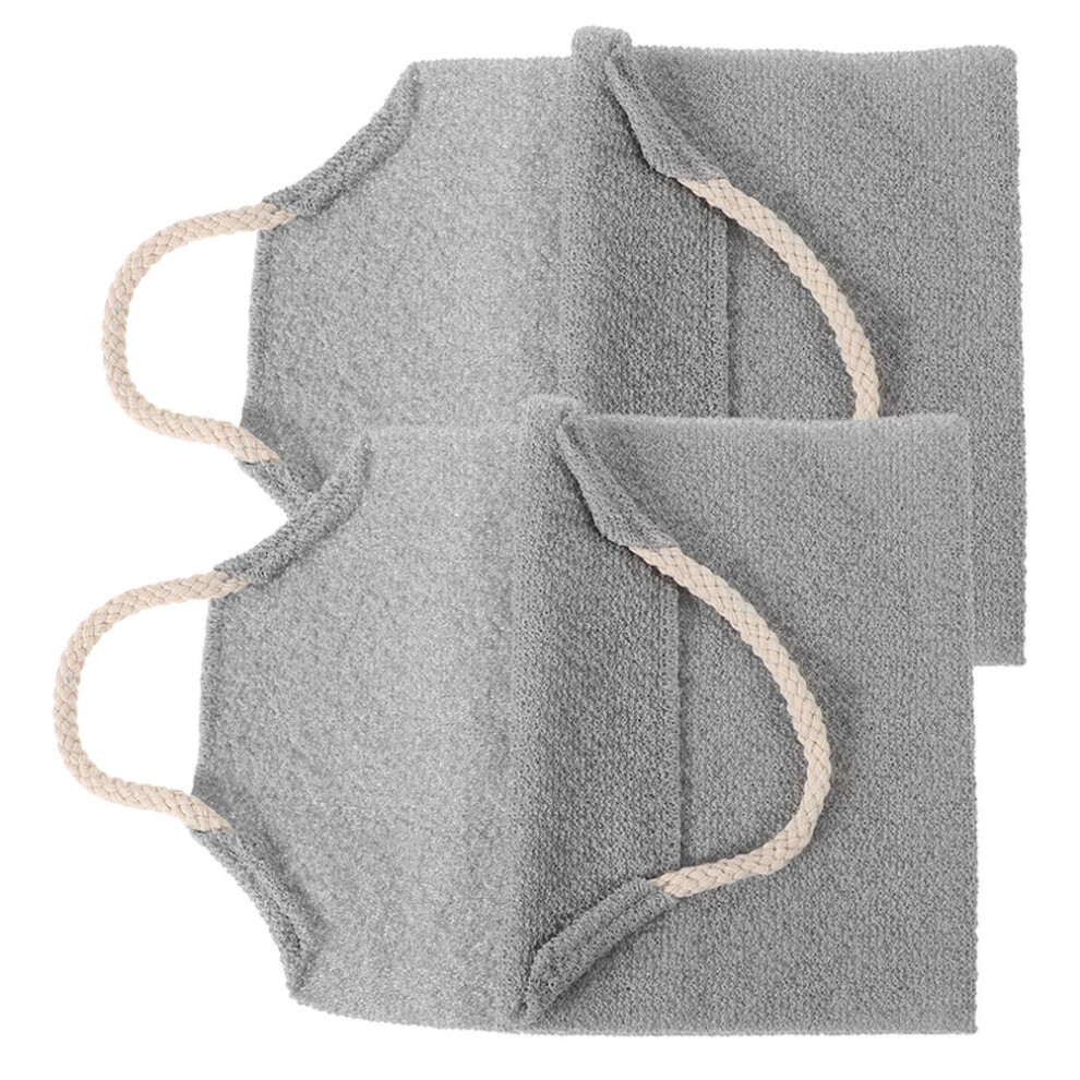 Photos - Bath Sponge 10Pcs Stretchable Exfoliating Bath Towel for Men and Women Light Grey