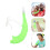 6Pcs Multicolor Plastic Shofar Horn Noise Makers for Sporting Events 10
