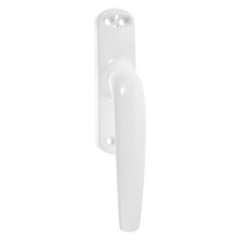 4Pcs White Rv Interior Door Latch Handle Aluminum Alloy Lockable