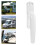 4Pcs White Rv Interior Door Latch Handle Aluminum Alloy Lockable 9