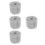 4Pièces Filet Gouttière DIY Acier Inoxydable Protection 6