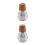 2Pièces Sourdine Trompette En Bois Multi Usage Son Standard Jazz 5