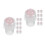 18Pcs Jade Roll on Bottle Replacement Tops for Essential Oil Rollers 5
