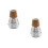 2Pièces Sourdine Trompette En Bois Multi Usage Son Standard Jazz 2