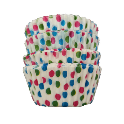 200Pcs Multi Paper Cupcake Wrappers Oil-Proof Non-Stick Baking Liners 2