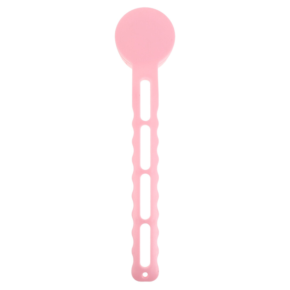 Aboofan Pink Soft Nylon Back Brush For Shower Long Handle Body Scrubber