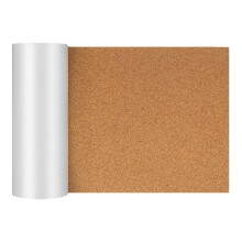 2Pcs Cork Board Roll with Adhesive Back Multi Color for Memo and Craft