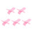 5Pièces Main Rose Portable Salle De Plastique 6