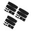 18St Formele Zwarte Cummerbund Set Met Strik En 6