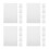 20Pcs Breathable Water Soluble Embroidery Stabilizer Nonwoven Sheets 7