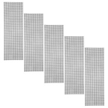 25Pcs Black Pe Planter Hole Mesh Mats Durable Plant Pot Pads