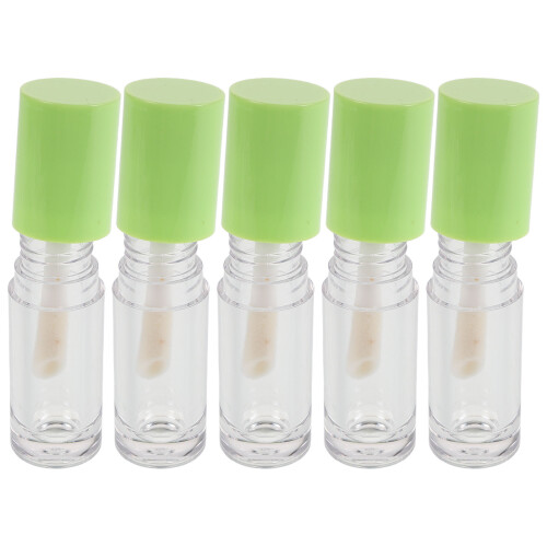 20Pcs Travel-Friendly Gloss Containers 6Ml with Big Brush