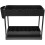 2Sets Black ABS Under Sink Organizer Kitchen Storage Shelf Waterproof 1