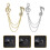 4Pièces Broches Pour Hommes Pin Broche Notes Musicales Colorée 8